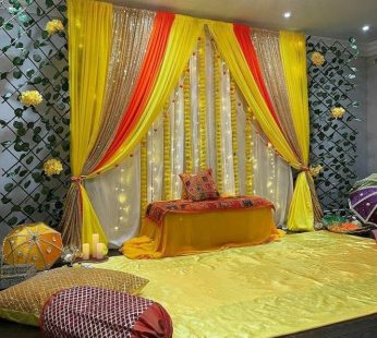 Decoration for mehendi program