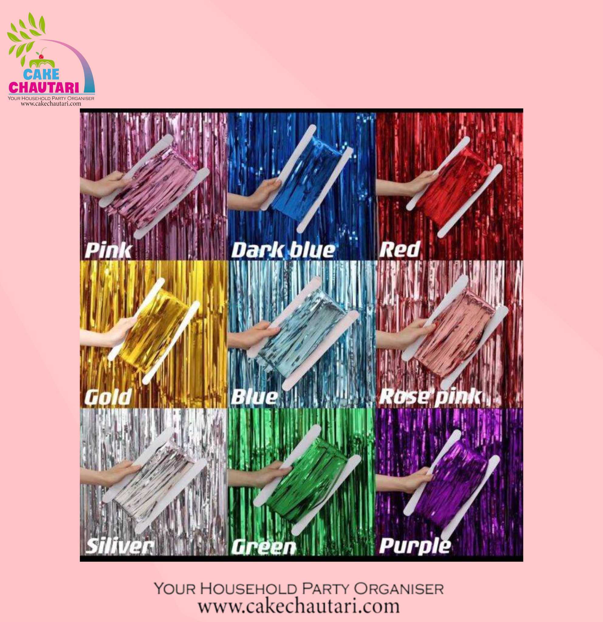 Foil Fringe Curtain - Image 2