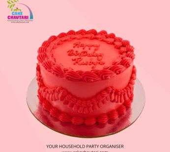 Red Birthday Cake