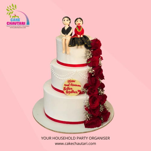 Three-Tiered Celebration Cake