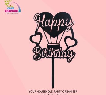 Happy Birthday cake topper