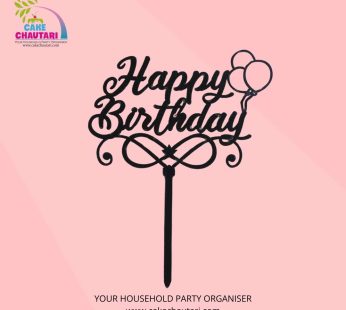 Happy Birthday cake topper