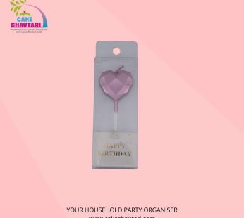 Heart shape candle
