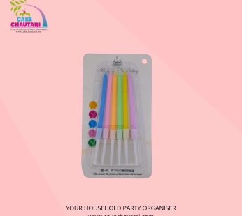 Rainbow candle small