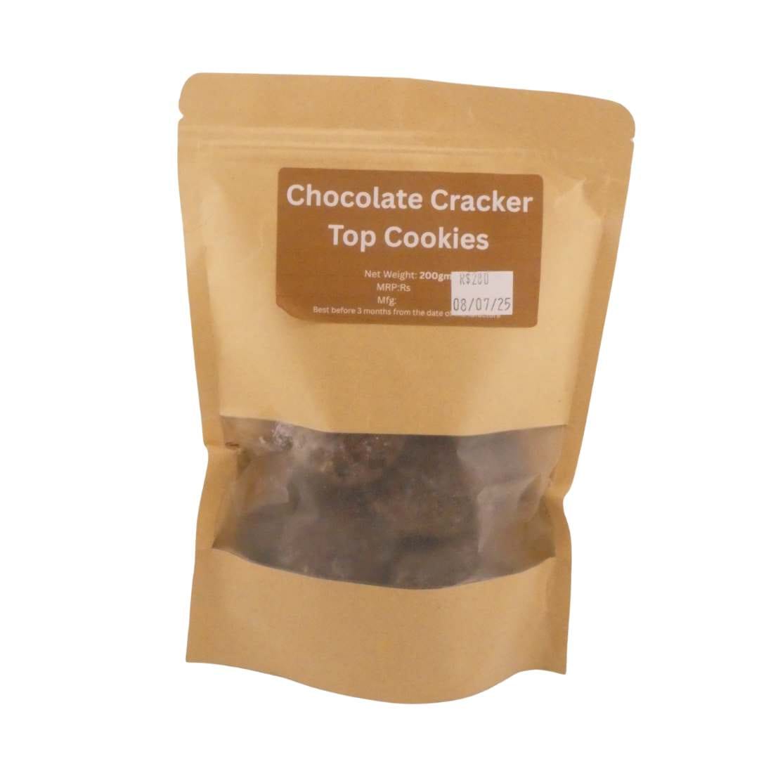 Chocolate Cracker Top Cookies